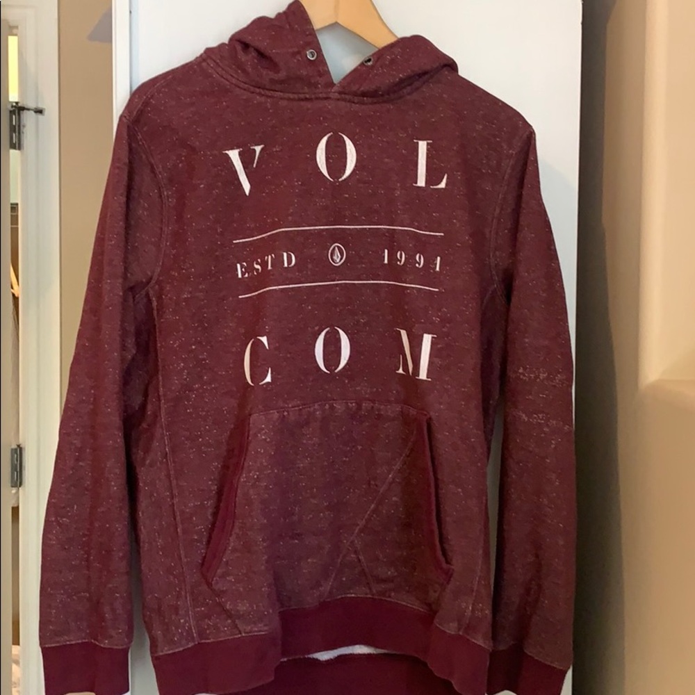Burgundy Volcom sweater